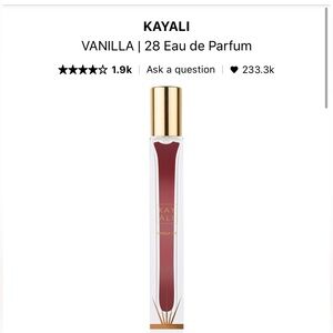 Kayali Vanilla 28 Travel Spray